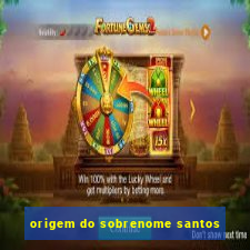 origem do sobrenome santos